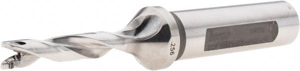 Iscar - 0.256" to 0.271" Diam, 5xD, 1.3" Max Depth, 1/2" Shank Diam, 3.65" OAL, Replaceable-Tip Drill - FCP, ICK, ICK-2M, ICM, ICN, ICP, iCP-2M Insert, 6.5 Seat Size, 45390036 Toolholder, Series SumoCham - Exact Tooling