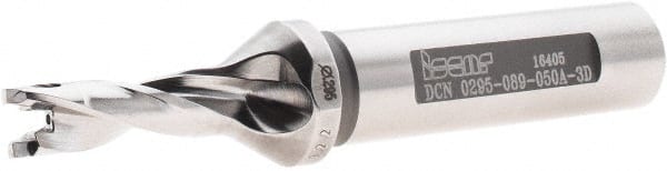 Iscar - 0.295" to 0.311" Diam, 3xD, 0.89" Max Depth, 1/2" Shank Diam, 3.23" OAL, Replaceable-Tip Drill - FCP, ICK, ICK-2M, ICM, ICN, ICP, iCP-2M Insert, 7 Seat Size, 45390515 Toolholder, Series SumoCham - Exact Tooling