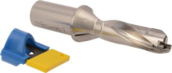 Iscar - 0.984" to 1.02" Diam, 3xD, 2.95" Max Depth, 1-1/4" Shank Diam, 6.87" OAL, Replaceable-Tip Drill - FCP, ICK, ICK-2M, ICM, ICN, ICP, iCP-2M Insert, 25 Seat Size, 45390689 Toolholder, Series SumoCham - Exact Tooling