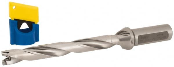 Iscar - 0.591" to 5/8" Diam, 8xD, 4.72" Max Depth, 3/4" Shank Diam, 7.63" OAL, Replaceable-Tip Drill - FCP, ICK, ICK-2M, ICM, ICN, ICP, iCP-2M Insert, 15 Seat Size, 45391711 Toolholder, Series SumoCham - Exact Tooling