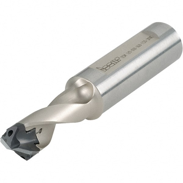 Iscar - 10 to 10.9mm Diam, 1.5xD, 15mm Max Depth, 16mm Shank Diam, 79mm OAL, Replaceable Tip Drill - IDK, IDM, IDN, IDP Insert, 10 Seat Size, DSM Toolholder, Series ChamDrillJet - Exact Tooling