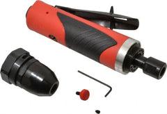 Sioux Tools - 1/4 Inch Collet, 1 hp, 25,000 RPM Template Nose - 1/4 NPT Inlet, 78 dBA Noise Level, 6.2 bar Air Pressure, 14.16 LPS - Exact Tooling