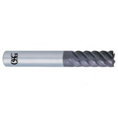3mm x 6mm x 8mm x 60mm 6Fl 0.5mm C/R Carbide End Mill - WXS - Exact Tooling