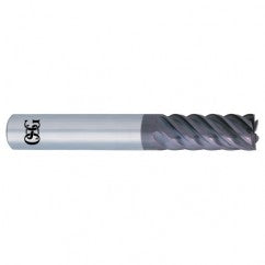 5.5mm x 6mm x 13mm x 60mm 4Fl  Square Carbide End Mill - WXS - Exact Tooling