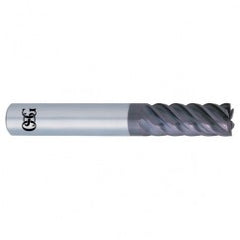 5mm x 6mm x 13mm x 80mm 6Fl 0.5mm C/R Carbide End Mill - WXS - Exact Tooling