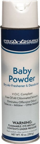PRO-SOURCE - 10 oz Aerosol Can Fabric Deodorizer - Spray, Powder Scent - Exact Tooling