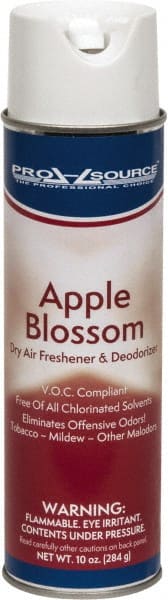 PRO-SOURCE - 10 oz Aerosol Can Fabric Deodorizer - Spray, Apple Scent - Exact Tooling
