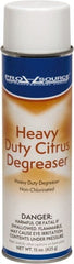 PRO-SOURCE - 15 oz Aerosol Cleaner/Degreaser - Aerosol, Nonchlorinated Solvent Cleaner, Citrus - Exact Tooling