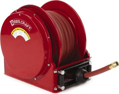 Reelcraft - 50' Spring Retractable Hose Reel - 300 psi, Hose Included - Exact Tooling
