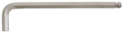 Paramount - 10mm Hex, Long Arm, Ball End Hex Key - 6-45/64" OAL, Steel, Metric System of Measurement - Exact Tooling