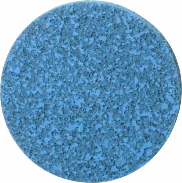 Norton - 2" Medium Grade Aluminum Oxide Deburring Disc - Quick Change Connection - Exact Tooling