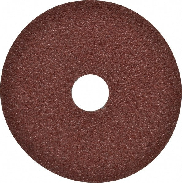 DeWALT - 4-1/2" Diam 7/8" Hole 36 Grit Fiber Disc - Aluminum Oxide, 13,300 Max RPM - Exact Tooling