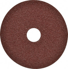 DeWALT - 4-1/2" Diam 7/8" Hole 36 Grit Fiber Disc - Aluminum Oxide, 13,300 Max RPM - Exact Tooling