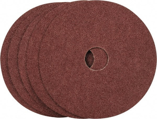 DeWALT - 4-1/2" Diam 7/8" Hole 80 Grit Fiber Disc - Aluminum Oxide, 13,300 Max RPM - Exact Tooling