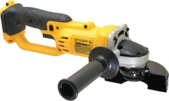 DeWALT - 4-1/2" Wheel Diam, 8,000 RPM, Cordless Cutoff & Cutoff-Grinder Tool - Right Angle Handle, 20 Volt - Exact Tooling