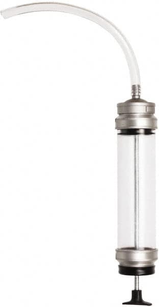 PRO-LUBE - Flexible Suction Grease Gun - 16 oz Capacity, 1/2 Thread Outlet - Exact Tooling