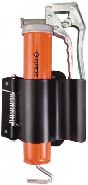 PRO-LUBE - Steel Grease Gun Holder - Black & Orange - Exact Tooling