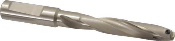 Guhring - 17/32 to 0.551" Diam, 72.6mm Max Depth, 15.88mm Shank Diam, 141mm OAL, Replaceable Tip Drill - HT 800 WP Insert, Series 4108 - Exact Tooling