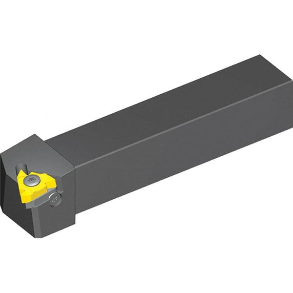 Vargus - External Thread, Right Hand Cut, 1-1/4" Shank Width x 1-1/4" Shank Height Indexable Threading Toolholder - 6" OAL, 4ER Insert Compatibility, AL Toolholder, Series Standard FQ - Exact Tooling