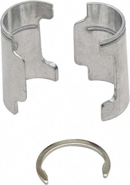 Quantum Storage - Open Shelving Accessory/Component - Aluminum, Aluminum Finish, Use with Wire Shelving Units - Exact Tooling