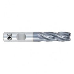 5/8 Dia. x 3-1/2 Overall Length 5-Flute Square End Solid Carbide SE End Mill-Round Shank-Center Cutting-Uncoated - Exact Tooling