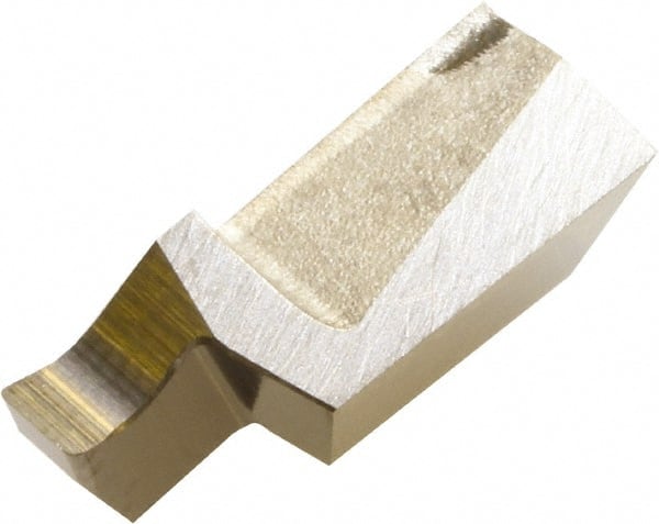 Kyocera - 150GV Grade TC40, Cermet Grooving Insert - Right Hand, TiC/TiN Finish - Exact Tooling