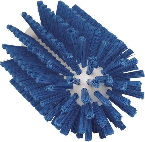 Vikan - 3" Diam Polyester Tube Brush - 6" OAL, 5-1/4" Head Length, Polypropylene Handle - Exact Tooling
