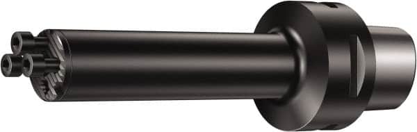 Sandvik Coromant - C8;32 System Size, Modular Tool Holding System Adapter - 172mm Projection, 32mm Body Diam, 220.33mm OAL, Through Coolant - Exact Tooling