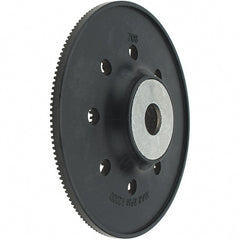 Made in USA - 5" Diam Disc Backing Ribber Backing Pad - Exact Tooling