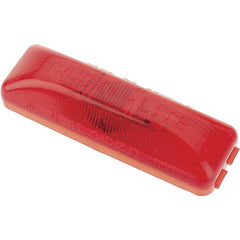 Truck-Lite - 3-7/8" Long, 0.33 Amp, Incandescent Side Marker Light Kit - 12 Volts, Red - Exact Tooling