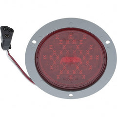 Truck-Lite - 4" Long, 0.5 Amp, Red LED Stop, Turn & Tail Light - 12 Volts - Exact Tooling