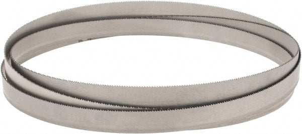 M.K. MORSE - 14 TPI, 7' 9 Long x 3/4" Wide x 0.035" Thick, Welded Band Saw Blade - Bi-Metal, Toothed Edge, Raker Tooth Set, Hard Back, Contour Cutting - Exact Tooling
