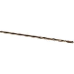 Made in USA - 1/16" High Speed Steel, 135° Point, Straight Shank Maintenance Drill Bit - Exact Tooling