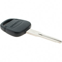 Value Collection - Strattec Transponder Key Blank - Nickel/Plastic - Exact Tooling
