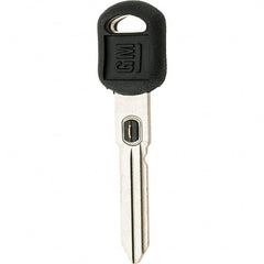 Made in USA - GM VATS Key Blank - Nickel/Plastic - Exact Tooling