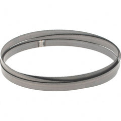 M.K. MORSE - 18 TPI, 5' 4-1/2 Long x 1/2" Wide x 0.025" Thick, Welded Band Saw Blade - Bi-Metal, Toothed Edge, Raker Tooth Set, Flexible Back, Contour Cutting - Exact Tooling