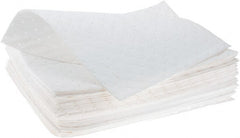 Brady SPC Sorbents - 30 Gal Capacity per Package, Oil Only Pad - 19" Long x 15" Wide, Green, Polypropylene - Exact Tooling