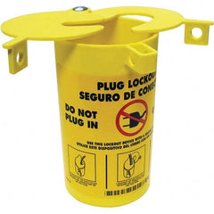 Brady - Electrical Equipment Lockouts Type: Plug Lockout Maximum Cord Diameter (Decimal Inch): 1/4 - Exact Tooling