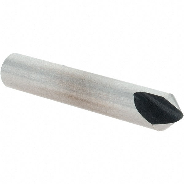 Value Collection - 1/4" Head Diam, 1/4" Shank Diam, 1 Flute 82° High Speed Steel Countersink - Exact Tooling
