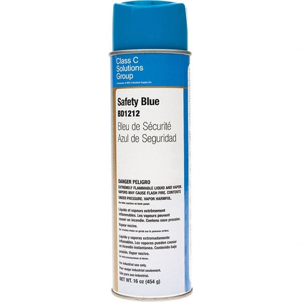 Made in USA - Spray Paints Type: Spray Paint Color: Blue - Exact Tooling