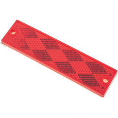 Truck-Lite - 1-1/4" Long x 4-5/16" Wide, Red Lens & Reflector - Acrylic - Exact Tooling