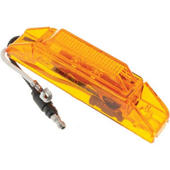 Truck-Lite - 4" Long, 0.05 Amp, LED Side Marker Light Kit - 12 Volts, Yellow - Exact Tooling