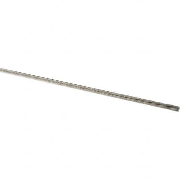 Value Collection - 7/16-14 x 6' Stainless Steel General Purpose Threaded Rod - Exact Tooling