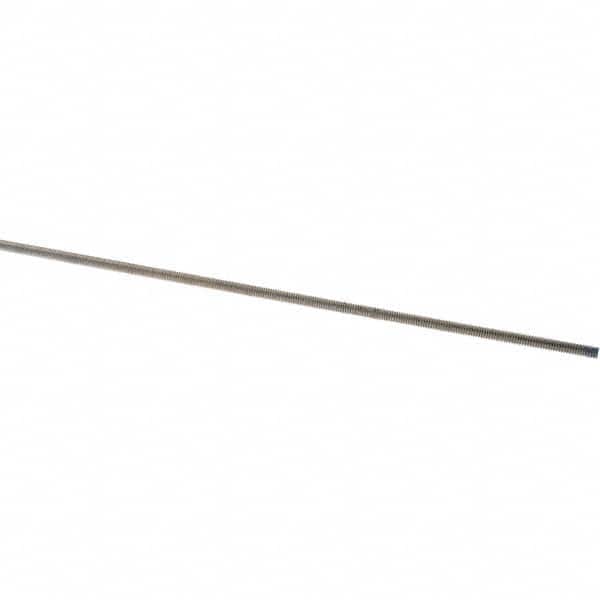 Value Collection - 1/4-20 x 6' Stainless Steel General Purpose Threaded Rod - Exact Tooling