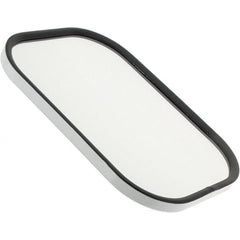 Truck-Lite - 7-1/2" Long to 5-1/2" Wide Automotive Truck Mirror Head - White, Steel - Exact Tooling
