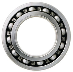 SKF - 40mm Bore Diam, 110mm OD, Open Deep Groove Radial Ball Bearing - 27mm Wide, 1 Row, Round Bore, 8,210 Lb Static Capacity, 14,300 Lb Dynamic Capacity - Exact Tooling
