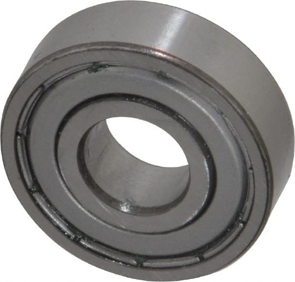 SKF - 10mm Bore Diam, 26mm OD, Double Shield Deep Groove Radial Ball Bearing - 8mm Wide, 1 Row, Round Bore, 1,960 Nm Static Capacity, 4,750 Nm Dynamic Capacity - Exact Tooling