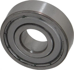SKF - 10mm Bore Diam, 26mm OD, Double Shield Deep Groove Radial Ball Bearing - 8mm Wide, 1 Row, Round Bore, 1,960 Nm Static Capacity, 4,750 Nm Dynamic Capacity - Exact Tooling