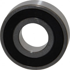 SKF - 12mm Bore Diam, 28mm OD, Double Seal Deep Groove Radial Ball Bearing - 8mm Wide, 1 Row, Round Bore, 2,360 Nm Static Capacity, 5,400 Nm Dynamic Capacity - Exact Tooling
