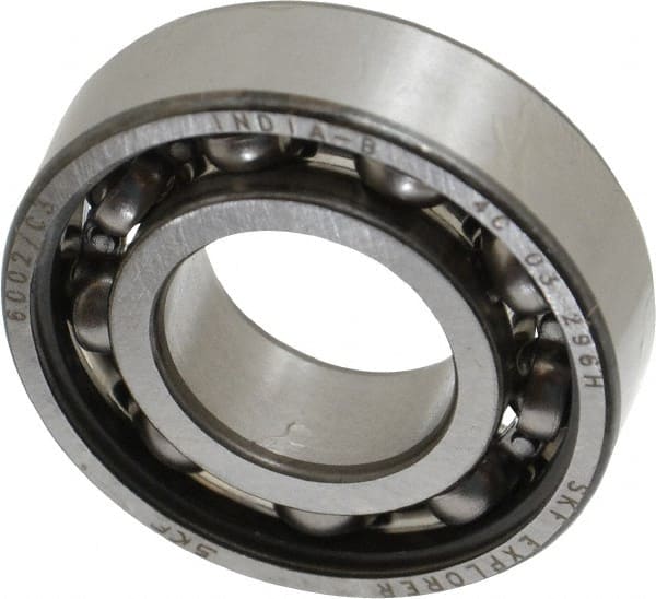 SKF - 15mm Bore Diam, 32mm OD, Open Deep Groove Radial Ball Bearing - 9mm Wide, 1 Row, Round Bore, 2,850 Nm Static Capacity, 5,850 Nm Dynamic Capacity - Exact Tooling